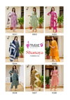 Shanaya Vol 5 By Mystic 9 Rayon Embroidery Kurti With Bottom Dupatta Wholesale Market In Surat
